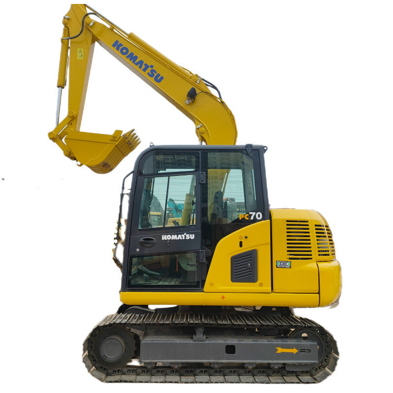 PC70 KOMATSU использовало мини экскаватор земледелие экскаватора Crawler 6,5 тонн мини