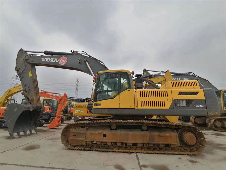 Гидравлический используемый экскаватор Crawler шведского бренда Volvo Ec480 экскаватора Volvo большой 48 тонн