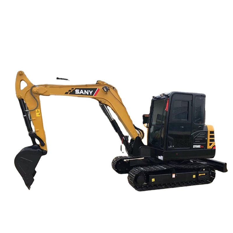 Используемый экскаватор Backhoe 6 тонн Sany SY60C экскаватора мини Crawler гидравлический Pro