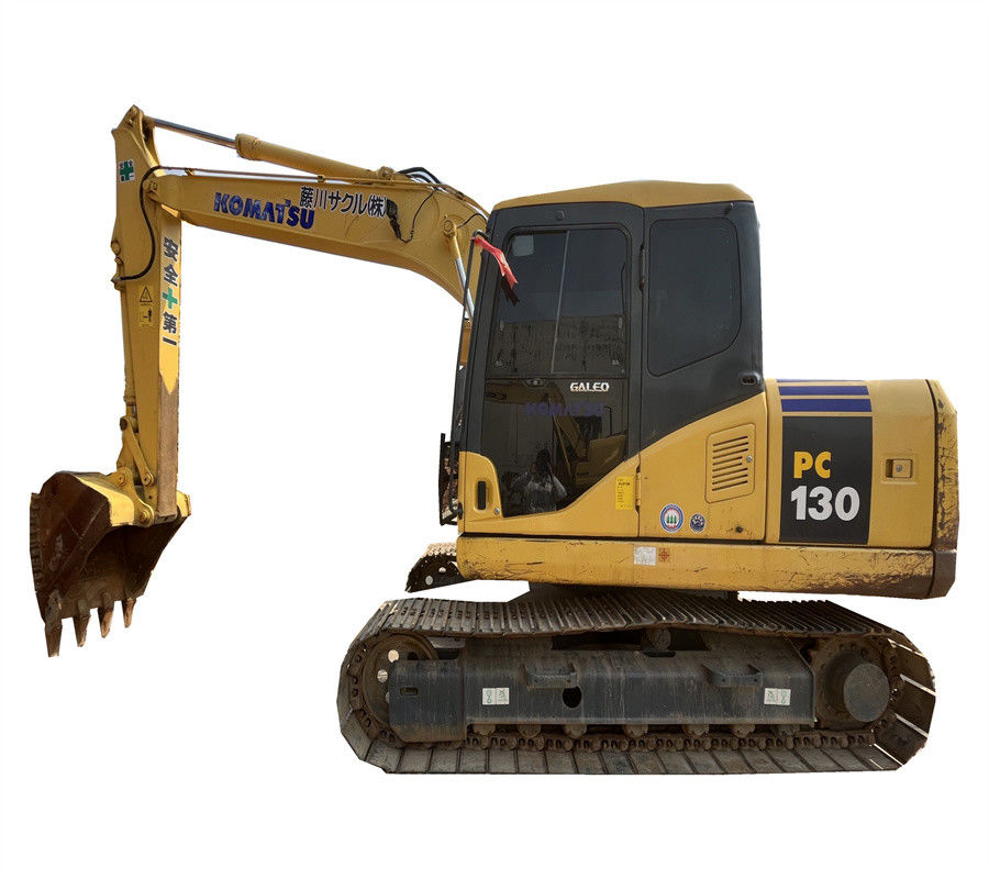 Используемый 13 экскаватор Backhoe KOMATSU PC130-7 экскаватора Crawler тонны гидравлический мини