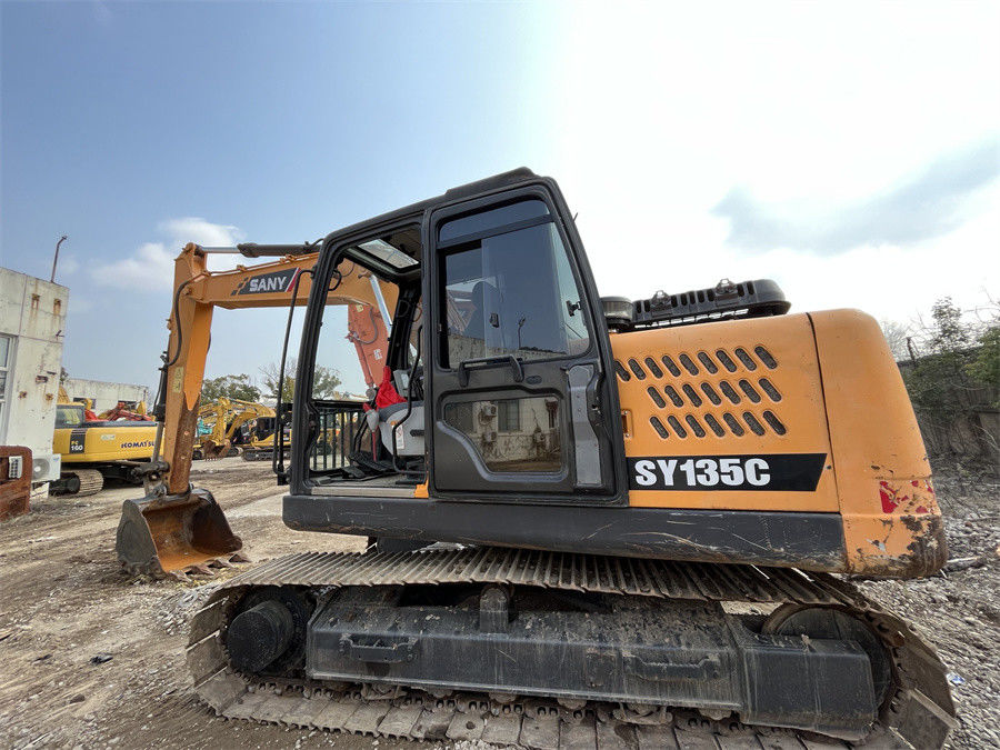 13 экскаватор Crawler Backhoe экскаватора SANY SY135C Sany тонны мини используемый гидравлический
