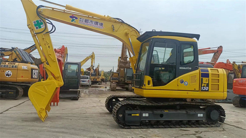 13 тонны использовала Crawler KOMATSU PC130 экскаватора Японии экскаватор подержанного средний