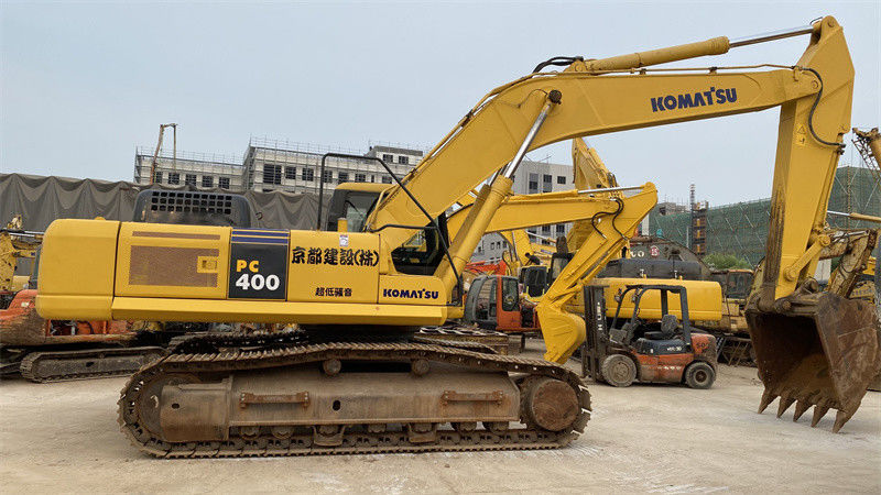 Komatsu PC400 7 экскаватор 40 тонн Использованные экскаваторы Komatsu Оригинальная краска