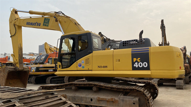 Komatsu PC400 7 экскаватор 40 тонн Использованные экскаваторы Komatsu Оригинальная краска