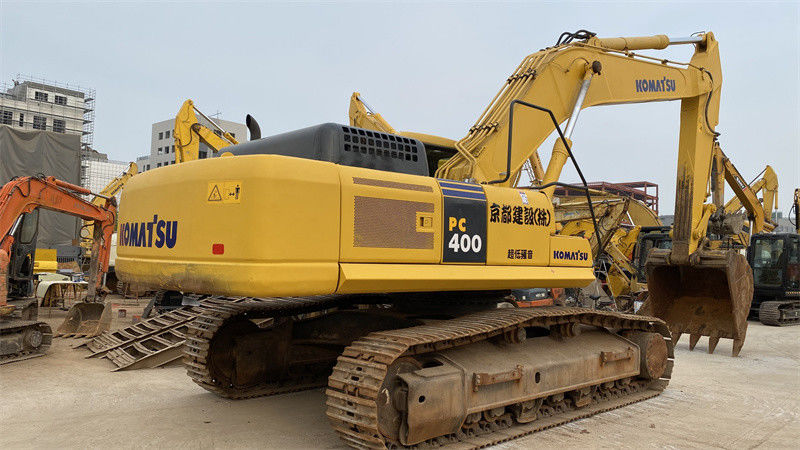 Komatsu PC400 7 экскаватор 40 тонн Использованные экскаваторы Komatsu Оригинальная краска