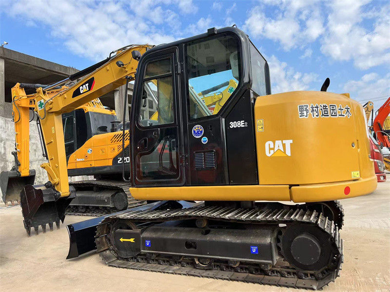 Использованный экскаватор CAT 308E2 Crawler Mini Использованный экскаватор Caterpillar 306 305 307 308