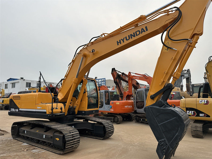 Оригинальный экскаватор Hyundai 220 Hydraulic Crawler Производить в Корее R220lc 9s