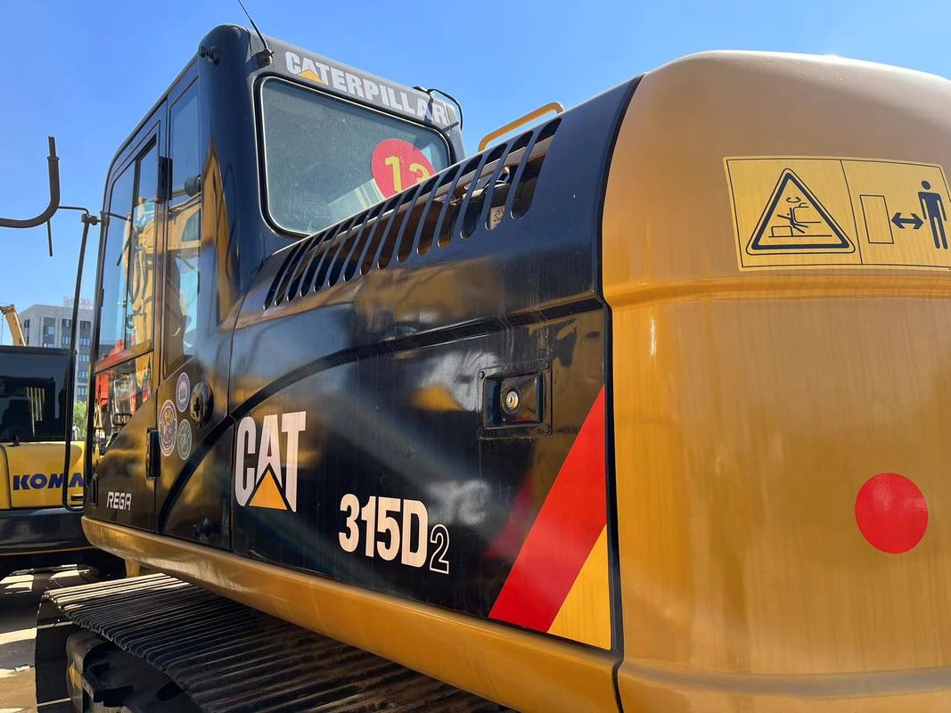 Использованный экскаватор Cat 315D Чистота Использованное оборудование 15 тонн Экскаватор Cat 315