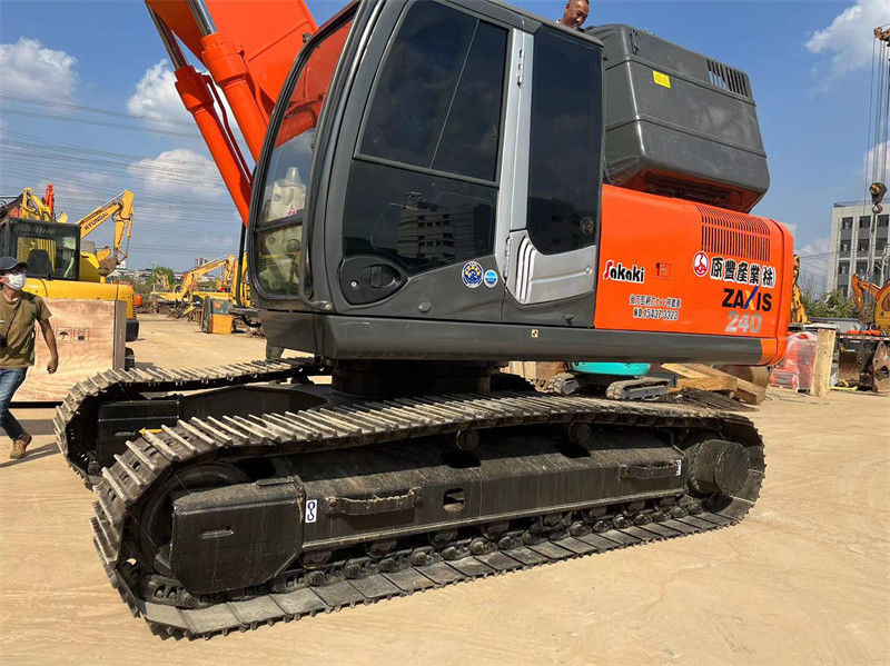 Использованный экскаватор Hitachi ZX240 Оригинальный Использованный японский экскаватор 24 тонны Средний экскаватор