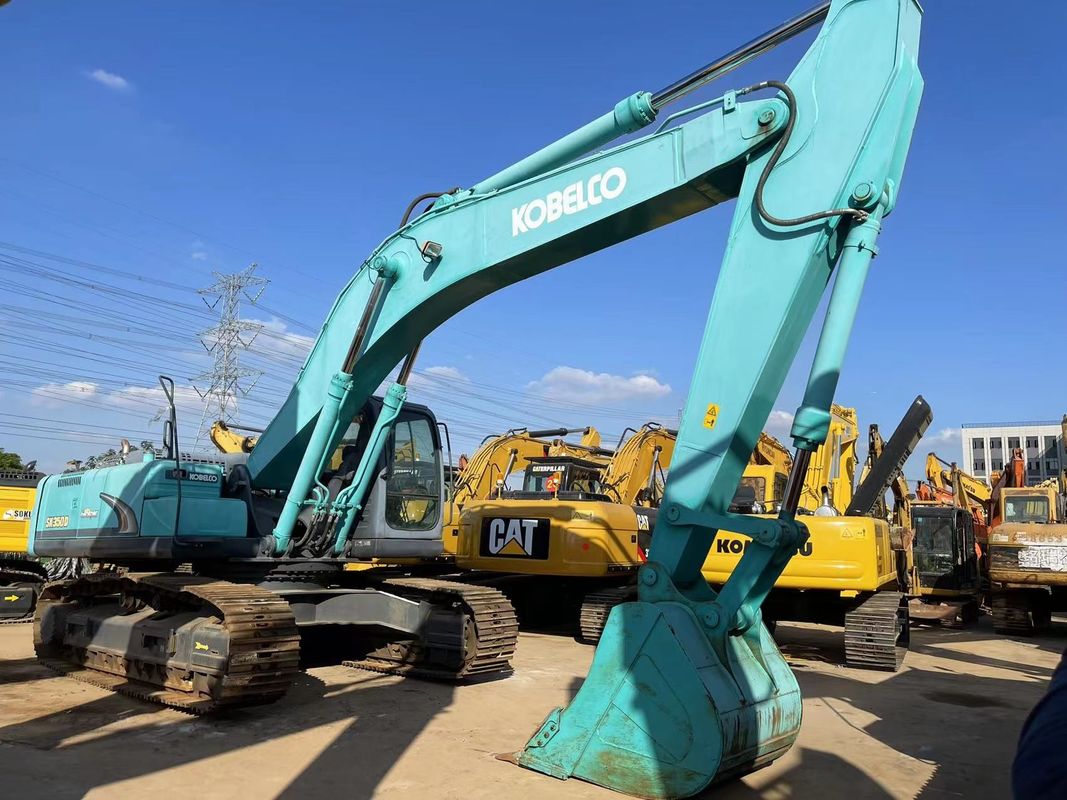 Использованные 35 тонн большие экскаваторы Кобелько SK350LC-8 Чистые использованные экскаваторы на складе