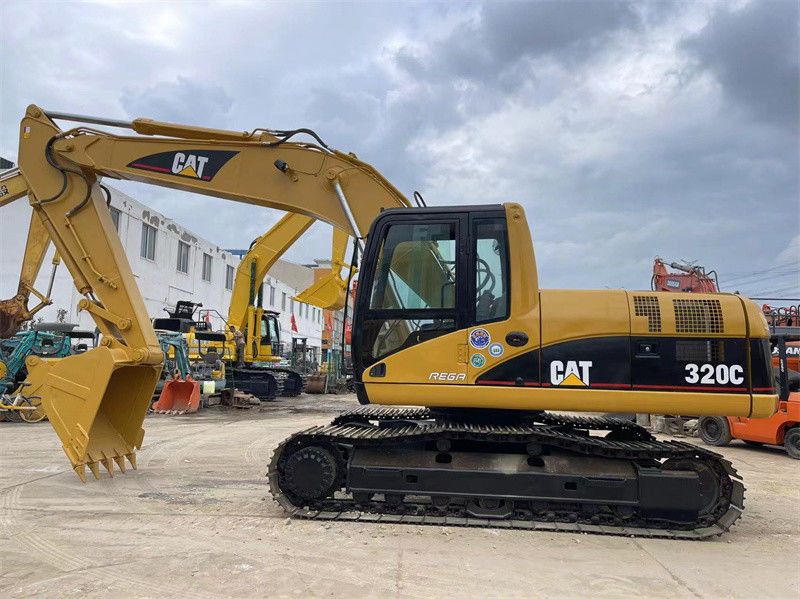 Оригинальный использованный экскаватор CAT 320C вторая рука Caterpillar 320 320D 320GC экскаватор