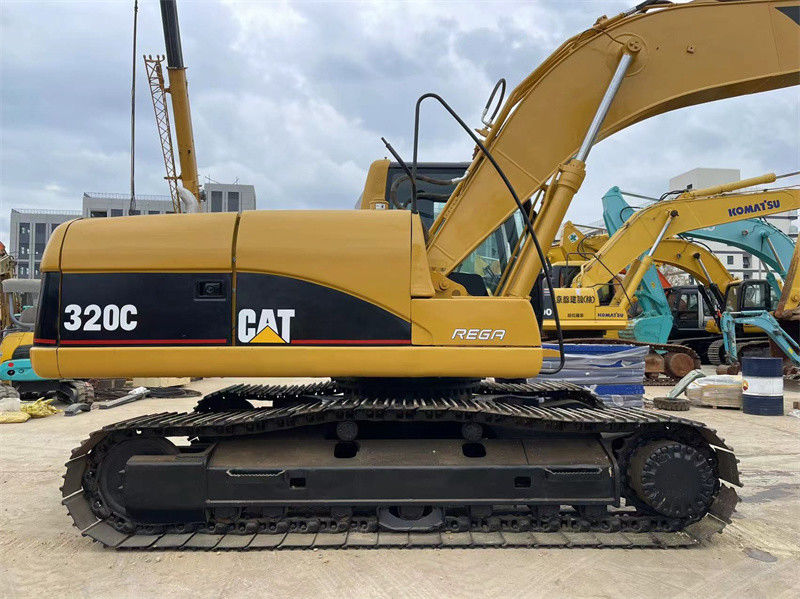 Оригинальный использованный экскаватор CAT 320C вторая рука Caterpillar 320 320D 320GC экскаватор