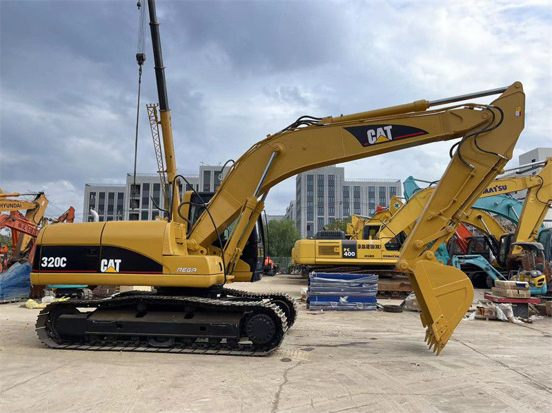 Оригинальный использованный экскаватор CAT 320C вторая рука Caterpillar 320 320D 320GC экскаватор
