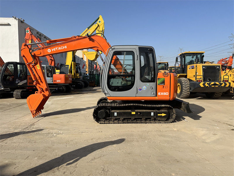 Ex60-5 Использованный экскаватор Hitachi Mini Использованный экскаватор 6 тонн Hitachi 60
