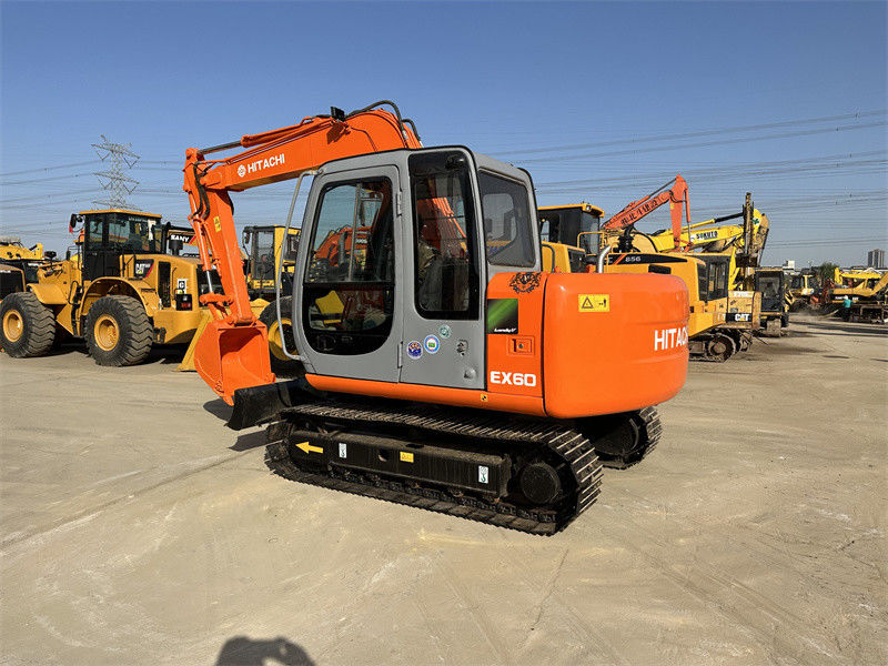 Ex60-5 Использованный экскаватор Hitachi Mini Использованный экскаватор 6 тонн Hitachi 60