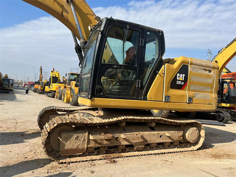 Оригинальный использованный CAT 320GC экскаватор Год 2018 Вторая рука Caterpillar 320 экскаватор