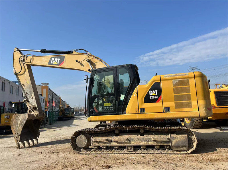 Оригинальная краска Использованный экскаватор CAT 320GC Год 2019 Использованный экскаватор Caterpillar 320GC