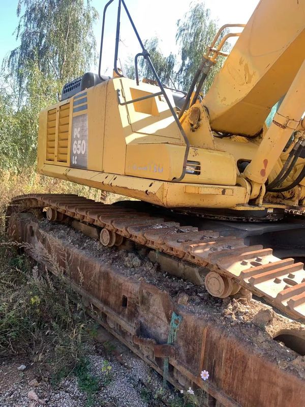 PC650-8R Подержанный экскаватор Komatsu Вторая рука 40 тонн Большой экскаватор 650 Оригинальная краска