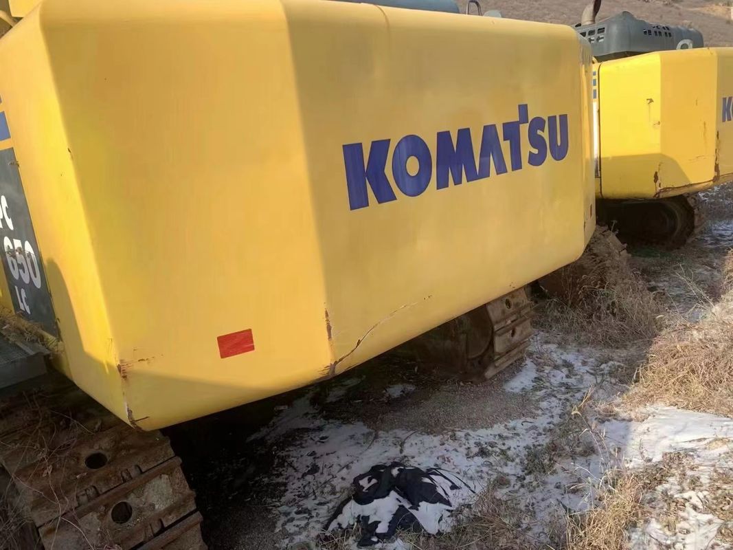 PC650-8R Подержанный экскаватор Komatsu Вторая рука 40 тонн Большой экскаватор 650 Оригинальная краска