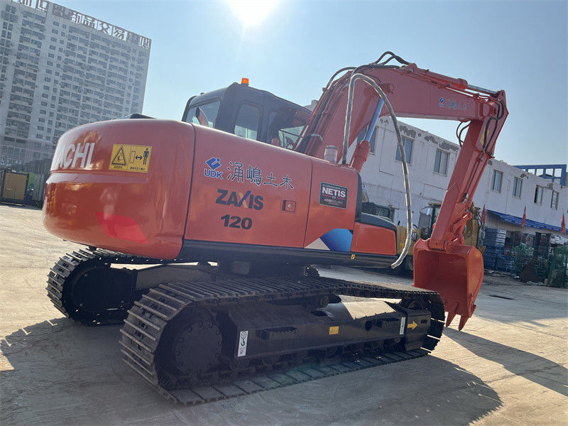 12 тонн Использованный экскаватор Hitachi ZX120 Япония Происхождение Использованный экскаватор Hitachi Zx120