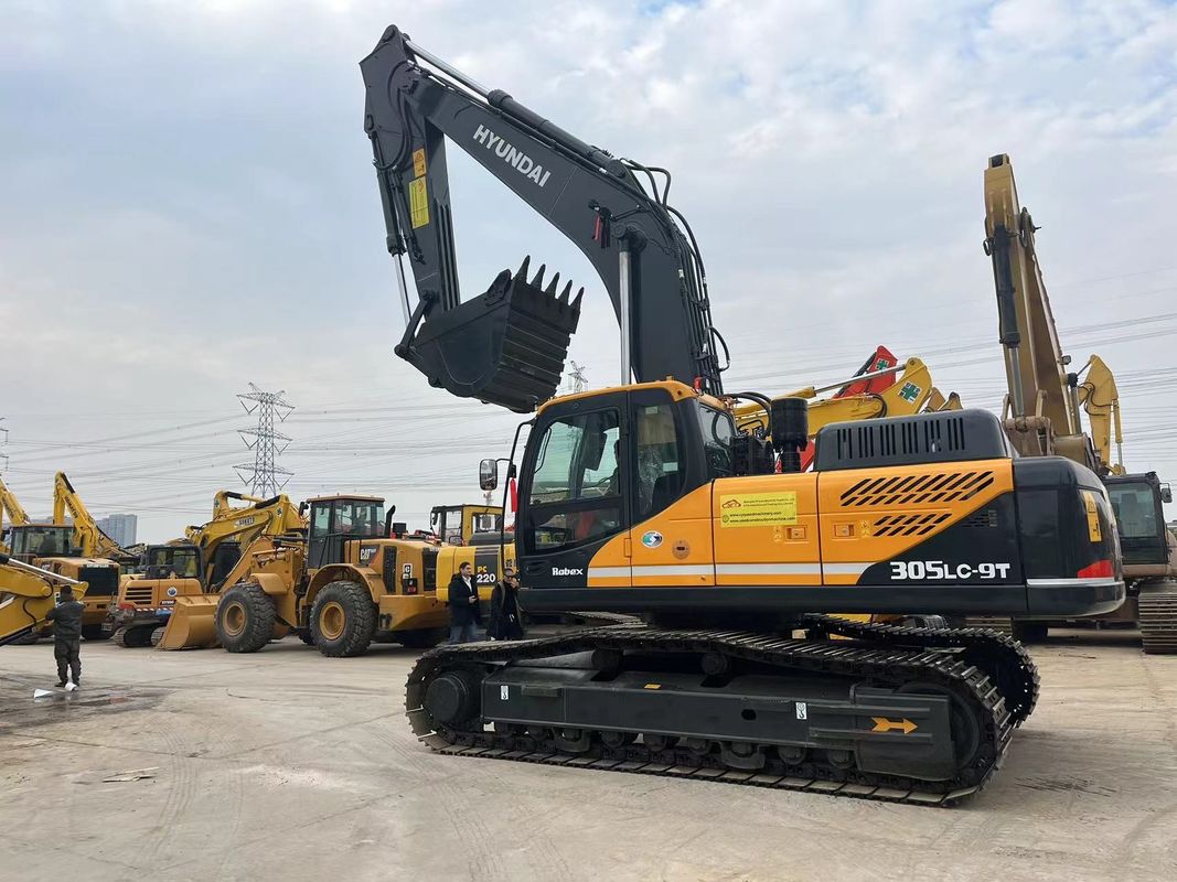 Doosan Hyundai 305lc-9t Использованные большие экскаваторы 30 тонн Использованные большие экскаваторы Hyundai