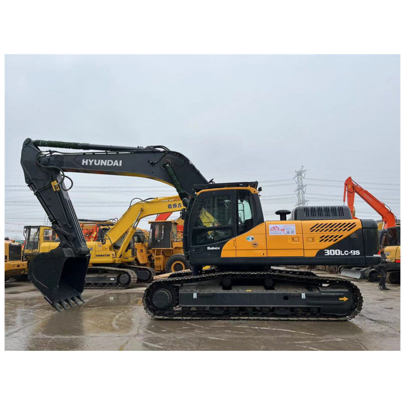 Hyundai R300LC-9S Использованная гидравлическая экскаватор для строительства и добычи полезных ископаемых вес 30 тонн