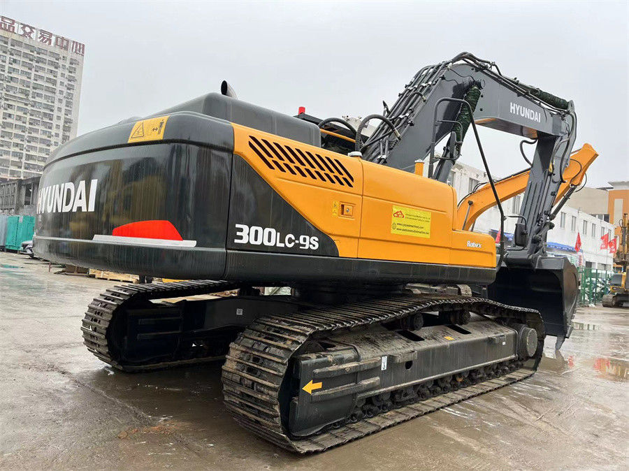 Hyundai R300LC-9S Использованная гидравлическая экскаватор для строительства и добычи полезных ископаемых вес 30 тонн