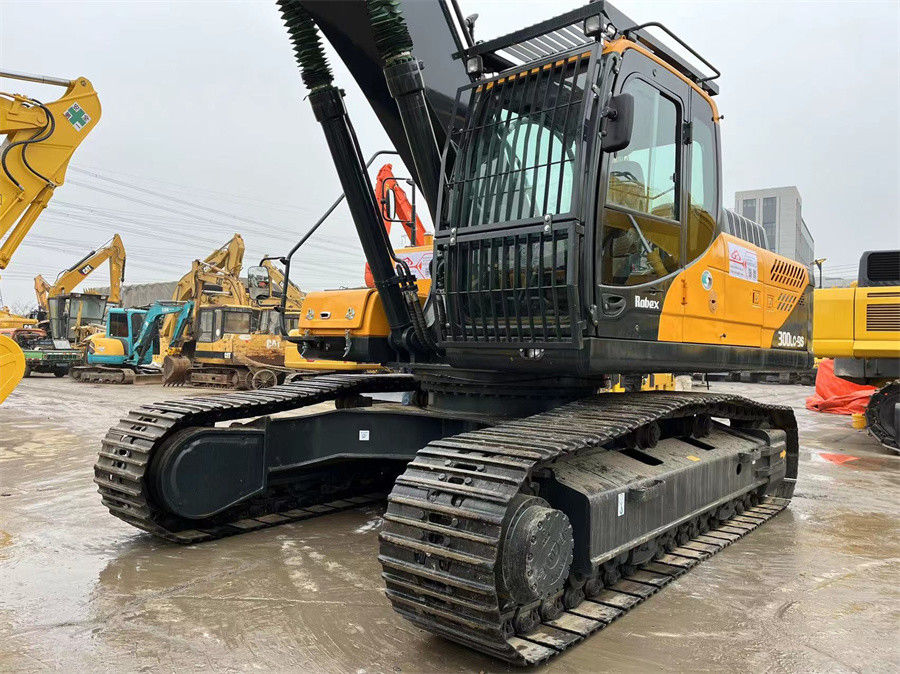 Hyundai R300LC-9S Использованная гидравлическая экскаватор для строительства и добычи полезных ископаемых вес 30 тонн
