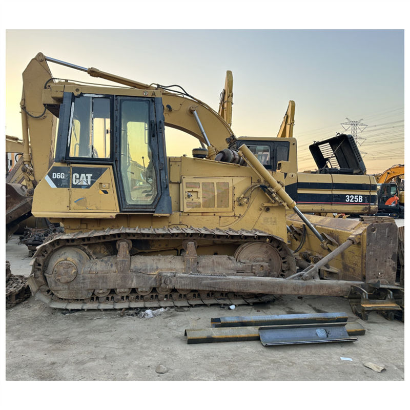 CAT D6G 2XL ползающий бульдозер гусеничный трактор мощный для строительства и землеустройства