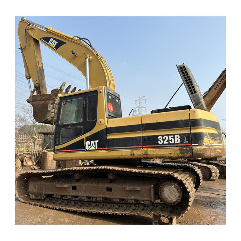 Использованный экскаватор Caterpillar CAT 325BL Hydraulic Crawler Excavator Мощный двигатель прямого впрыска