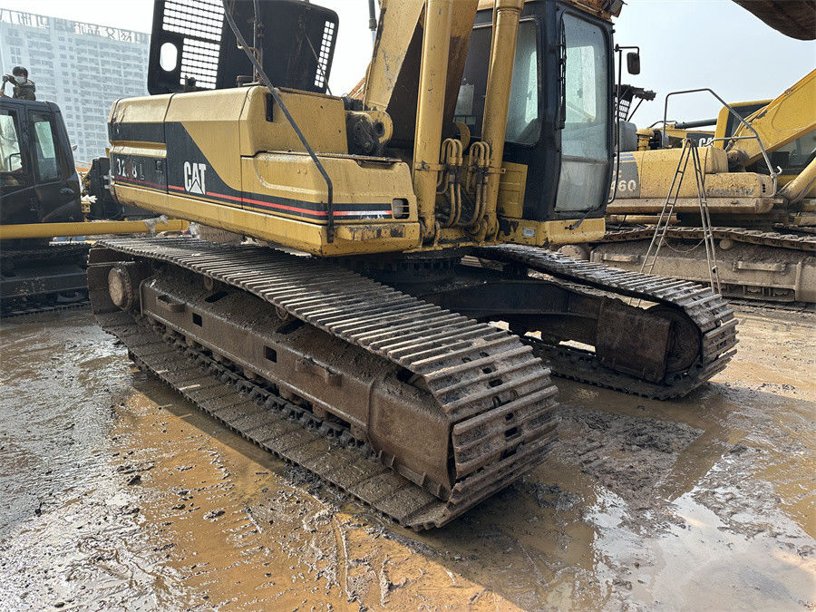 Использованный экскаватор Caterpillar CAT 325BL Hydraulic Crawler Excavator Мощный двигатель прямого впрыска