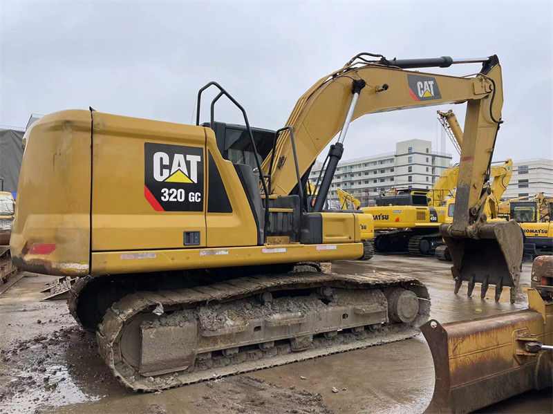 Год 2018 Оригинальный использованный CAT 320GC экскаватор 20 тонн Caterpillar 320 экскаватор