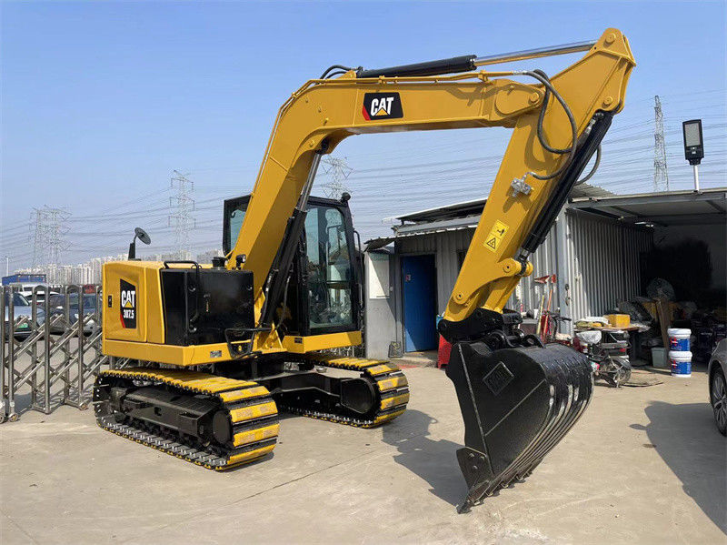 Новая модель Подержанные CAT 307.5 мини экскаваторы Caterpillar 306 307 308 Crawler Excavator