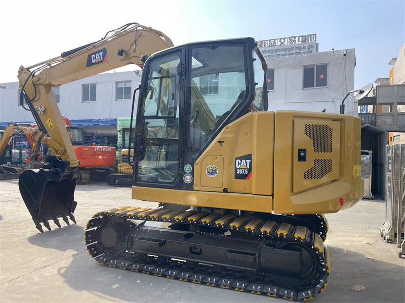 Новая модель Подержанные CAT 307.5 мини экскаваторы Caterpillar 306 307 308 Crawler Excavator
