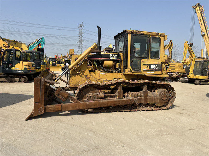 Оригинальный использованный бульдозер CAT D6G использованный бульдозер Caterpillar D3 D4 D7 в хорошем состоянии