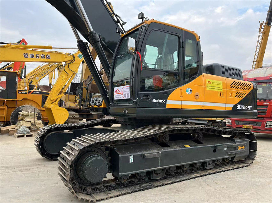 Низкие часы 2020 Hyundai 305LC 9T экскаватор с и 1,38 М3 эталонной емкостью ведра