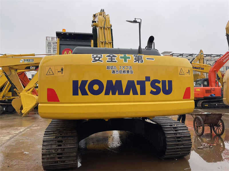 Komatsu PC220-8 Использованный экскаватор Японии Высокопроизводительный гидравлический экскаватор среднего размера