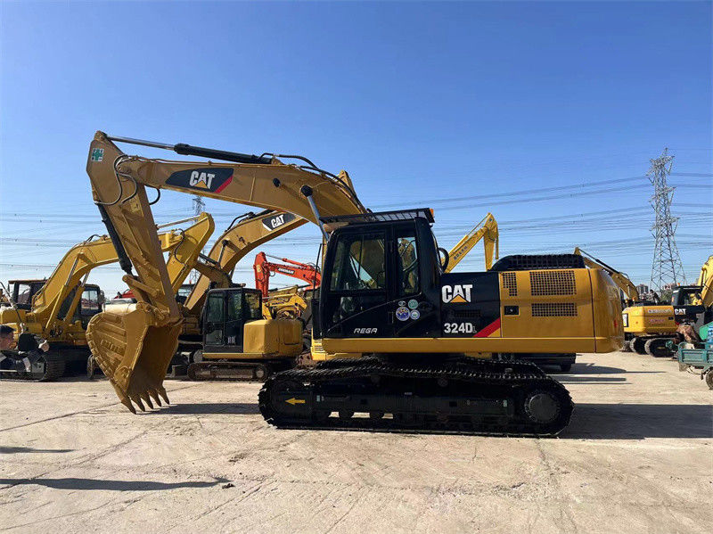 24 тонны использованный экскаватор CAT 324DL с двигателем C7 оригинальный экскаватор Cat