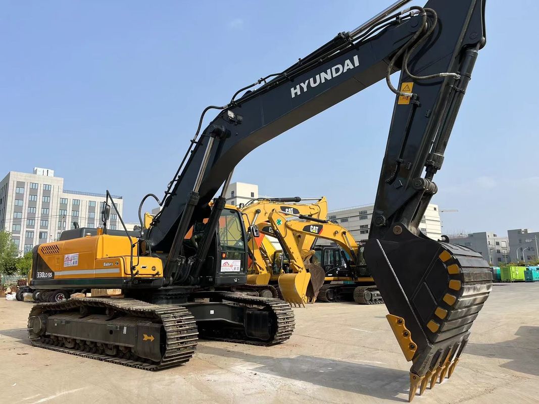 Hyundai 330lc-9s экскаватор использованный 33 тонны крупный экскаватор