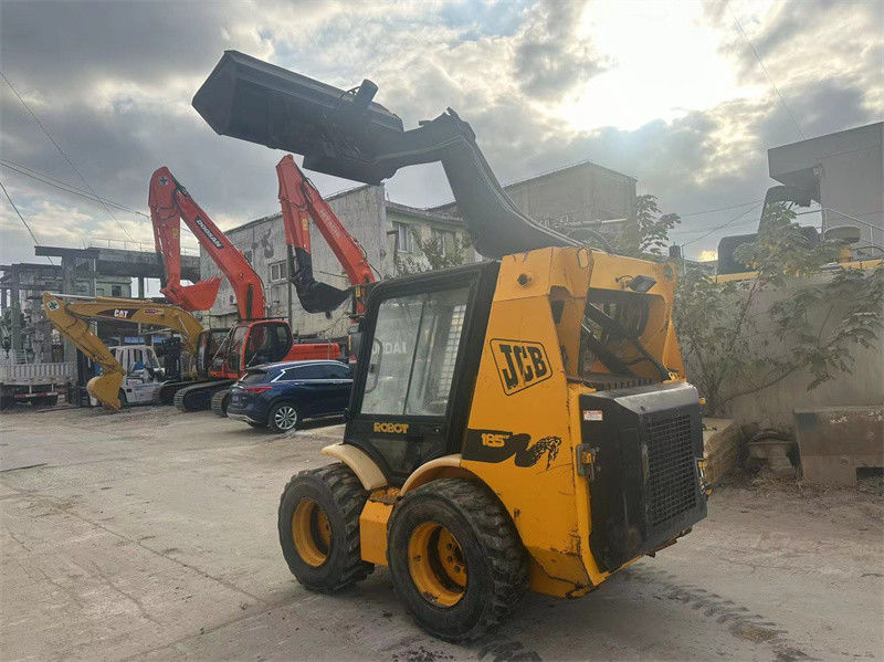 Использованный JCB 185 мини-скад-погрузчик Использованный JCB 175 мини-колесный погрузчик