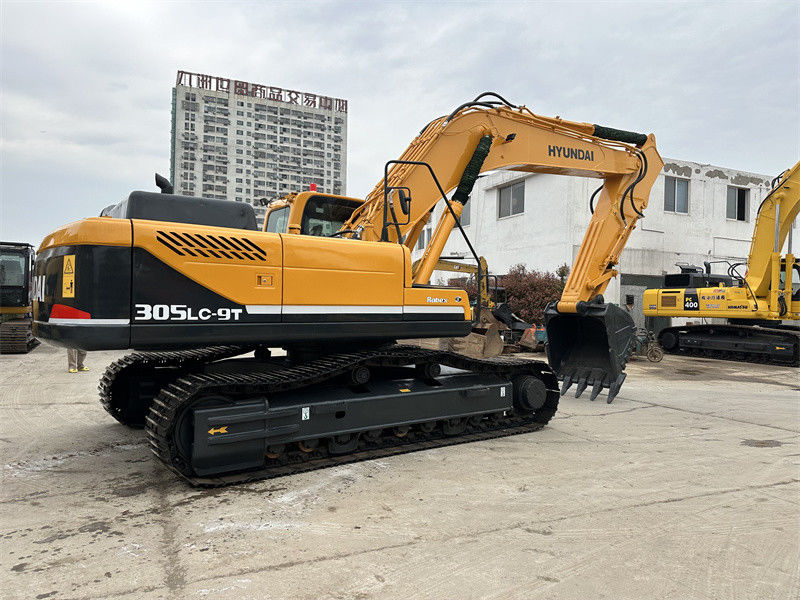 30 тонн Использованный экскаватор Hyundai R305LC-9S Корея Использованный экскаватор Hyundai 305 Mining Digger