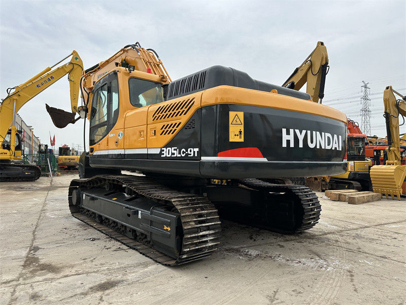 30 тонн Использованный экскаватор Hyundai R305LC-9S Корея Использованный экскаватор Hyundai 305 Mining Digger