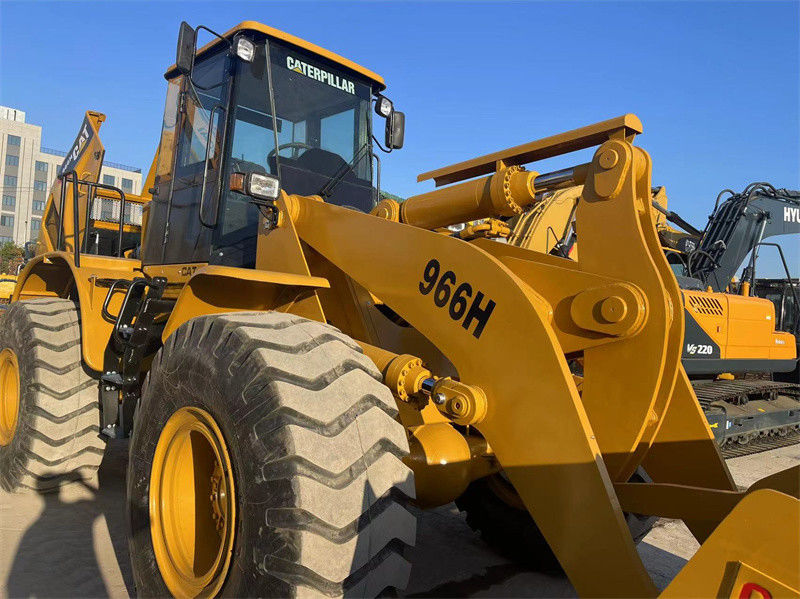 Подержанный колесный погрузчик CAT 966H Caterpillar CAT 966 Front Loader с мощным дизельным двигателем
