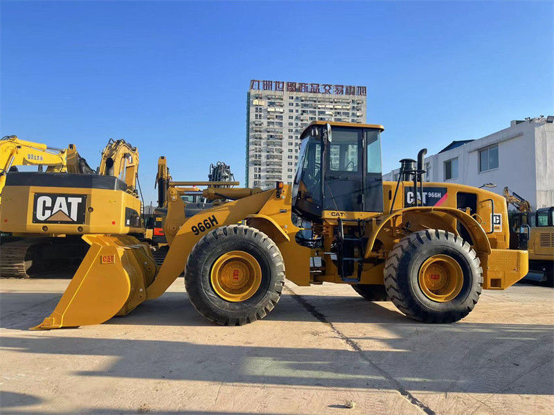 Подержанный колесный погрузчик CAT 966H Caterpillar CAT 966 Front Loader с мощным дизельным двигателем