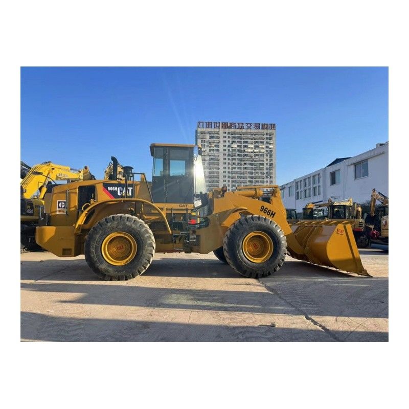 Подержанный колесный погрузчик CAT 966H Caterpillar CAT 966 Front Loader с мощным дизельным двигателем