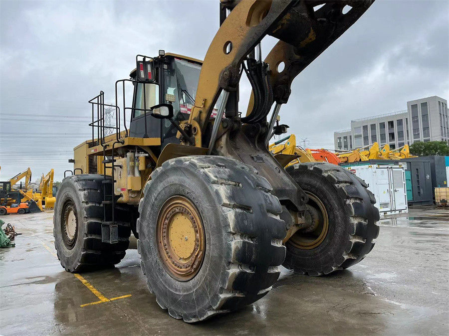 Оригинальный цвет CAT 986H Передняя колесная загрузка Мощный двигатель C15