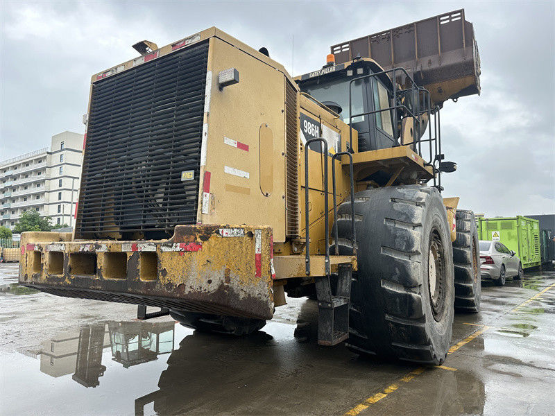 Оригинальный использованный колесный погрузчик CAT 986H Caterpillar CAT 986 большой передний погрузчик