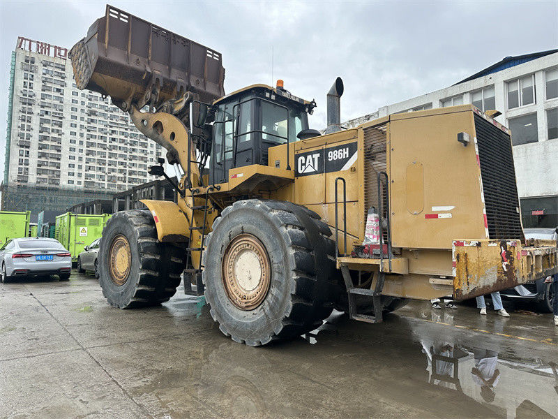 Оригинальный использованный колесный погрузчик CAT 986H Caterpillar CAT 986 большой передний погрузчик