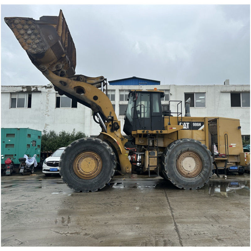 Оригинальный использованный колесный погрузчик CAT 986H Caterpillar CAT 986 большой передний погрузчик