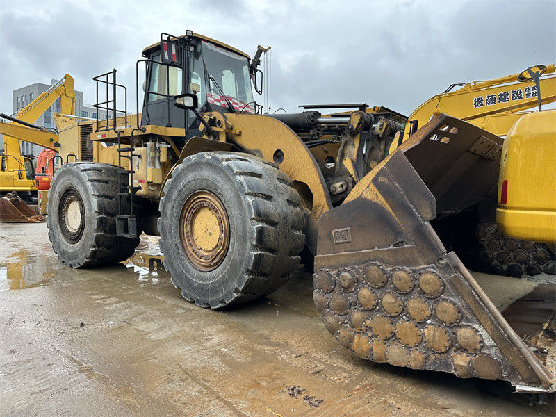 Оригинальный использованный колесный погрузчик CAT 986H Caterpillar CAT 986 большой передний погрузчик